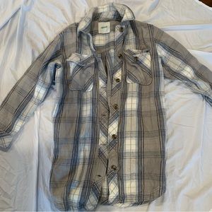 American Eagle Outfitters Plaid Shacket